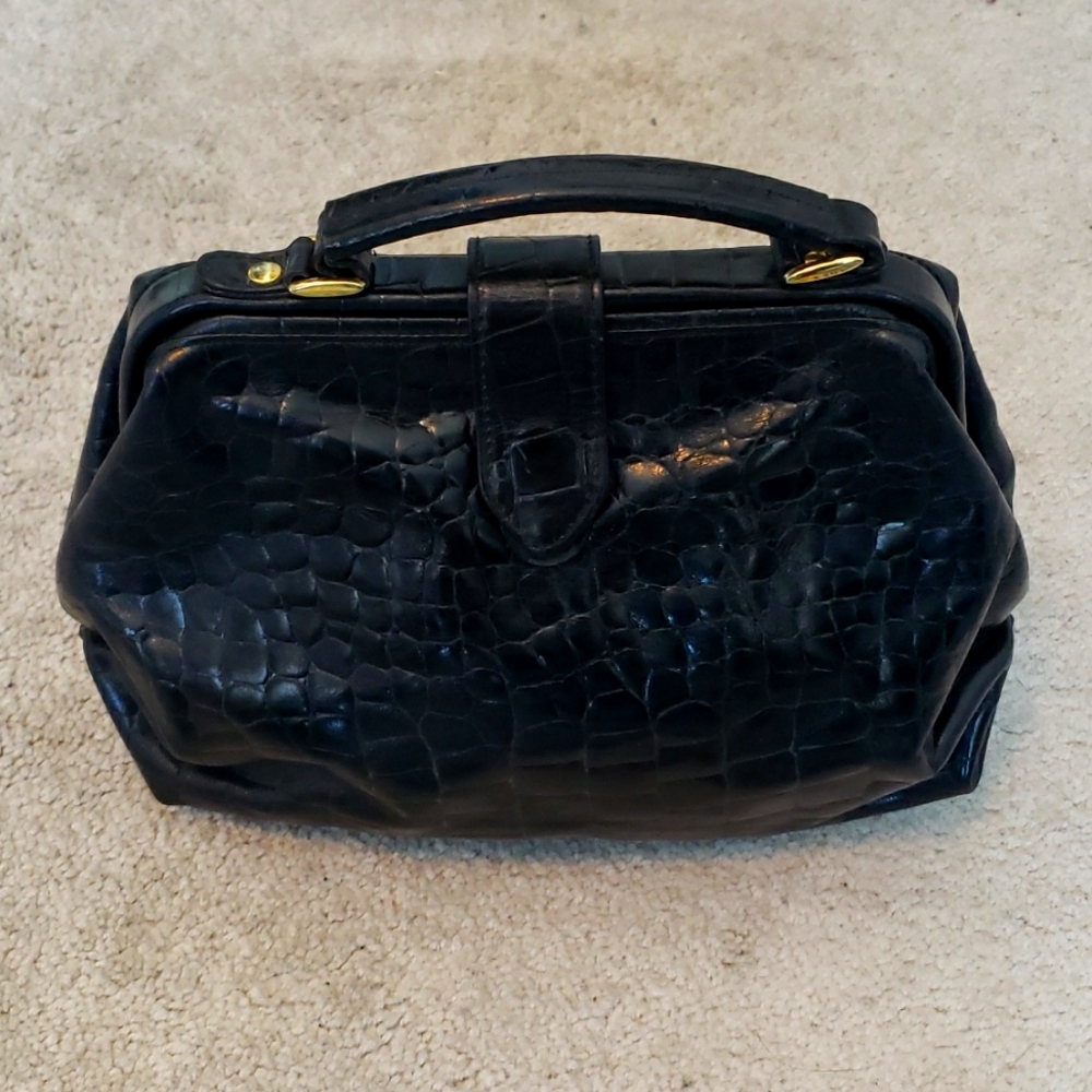 Womens Vintage Marco Avane Leather Hand Bag